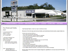 Tablet Screenshot of fasttruckandtrailer.com